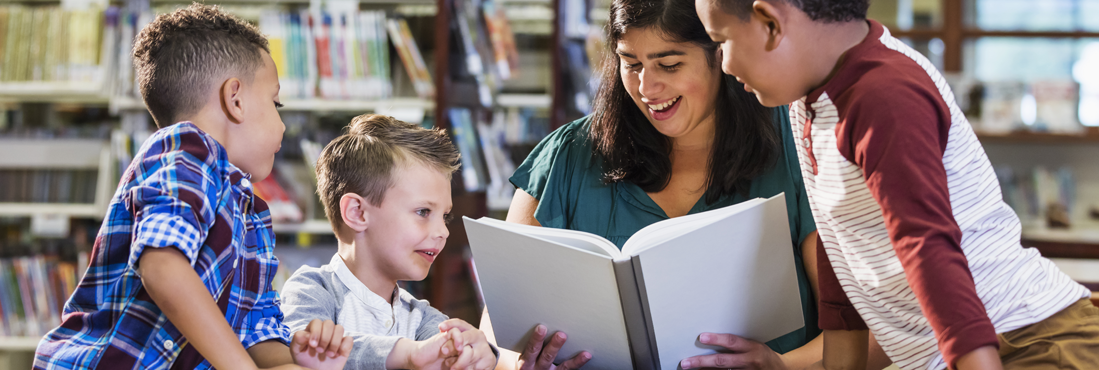 Teacher Reading to Students