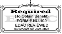 Image of EDAC Stamp for Fresh Fruit and Vegetable Program Application